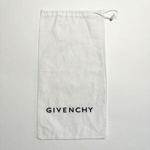 GIVENCHY Dust Bag Travel Designer Shoe Storage Protective Drawstring White